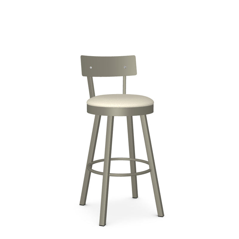 Lauren Swivel Bar Stool - Upholstered