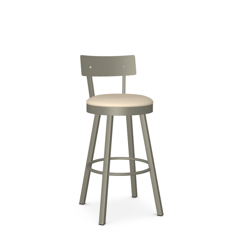 Lauren Swivel Bar Stool - Upholstered