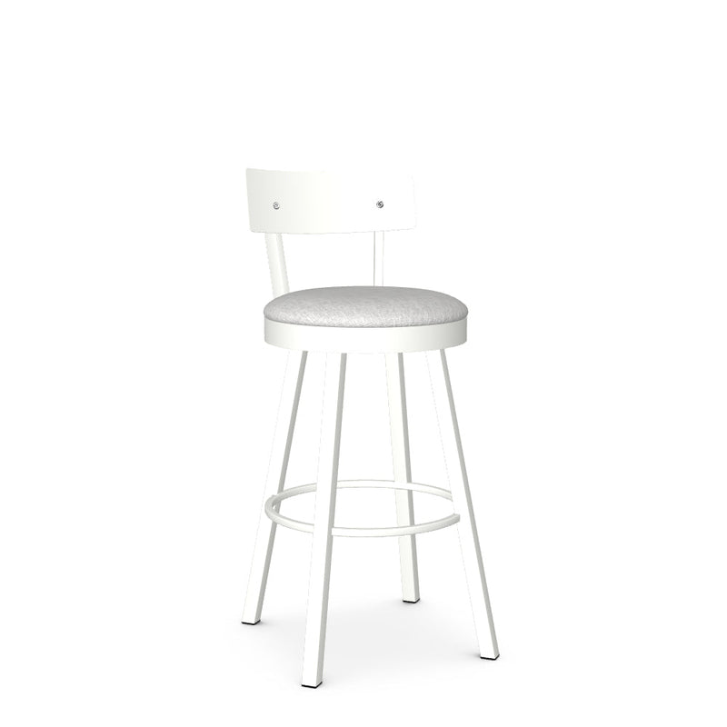 Lauren Swivel Bar Stool - Upholstered