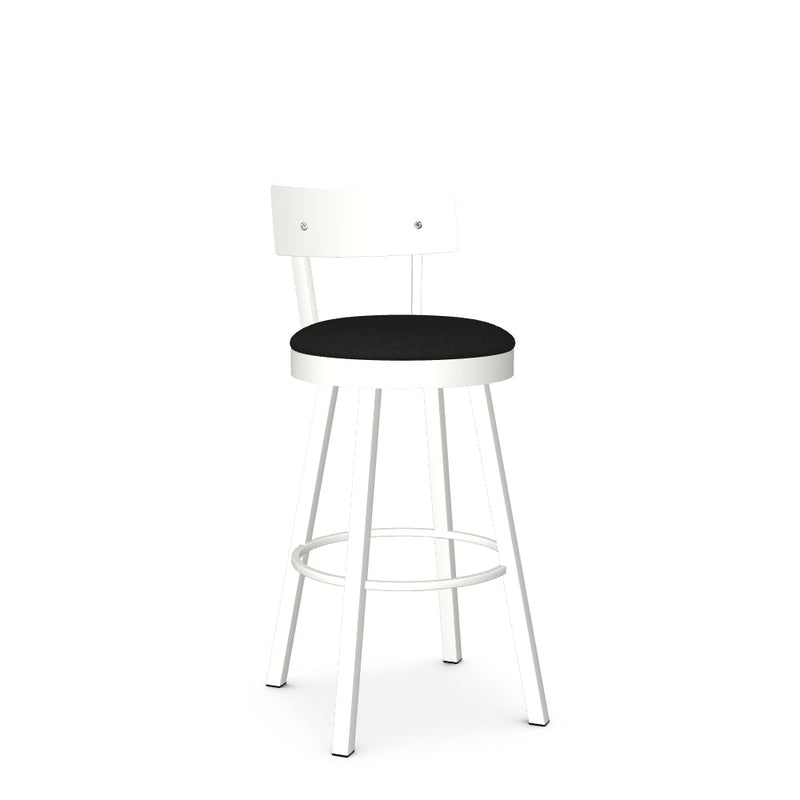 Lauren Swivel Bar Stool - Upholstered