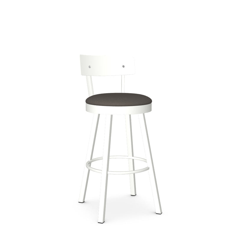 Lauren Swivel Bar Stool - Upholstered
