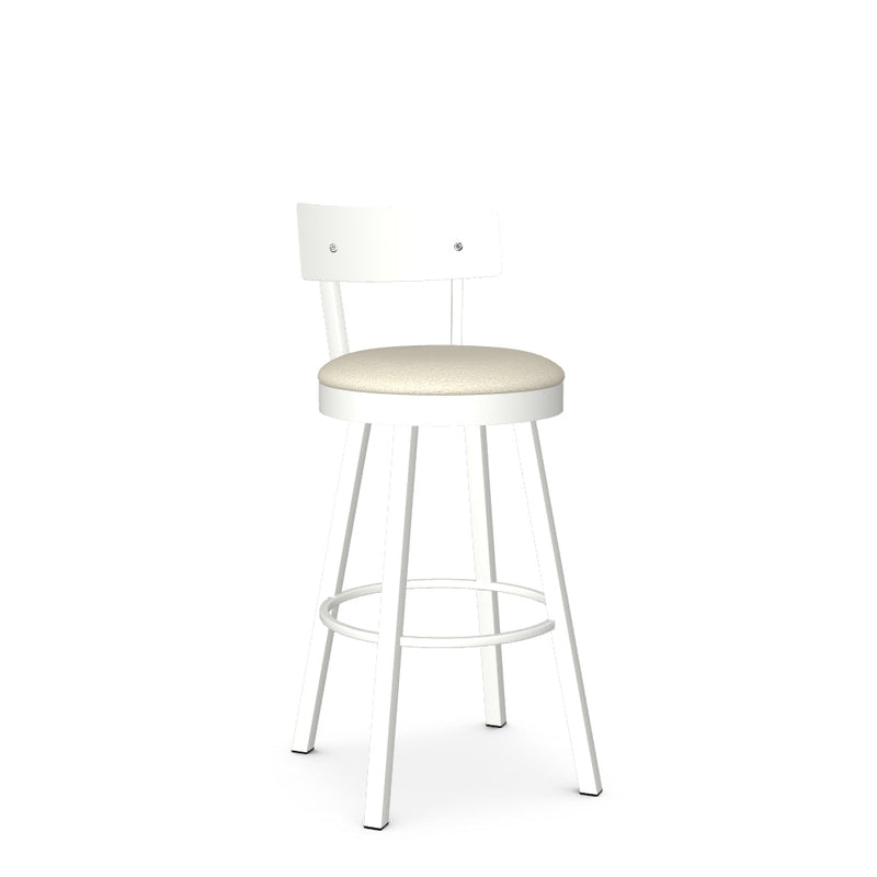 Lauren Swivel Bar Stool - Upholstered