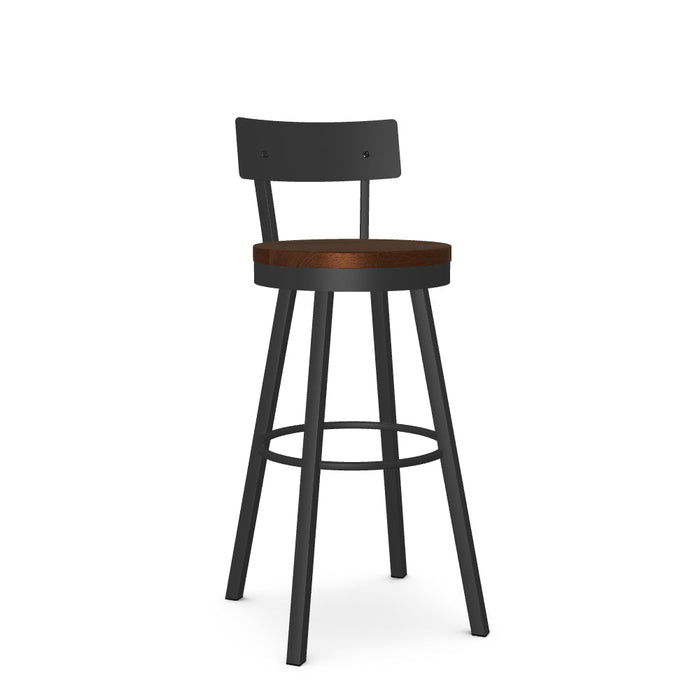 Lauren Swivel Spectator Stool- Wood
