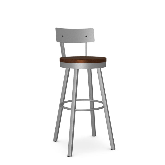 Lauren Swivel Spectator Stool- Wood