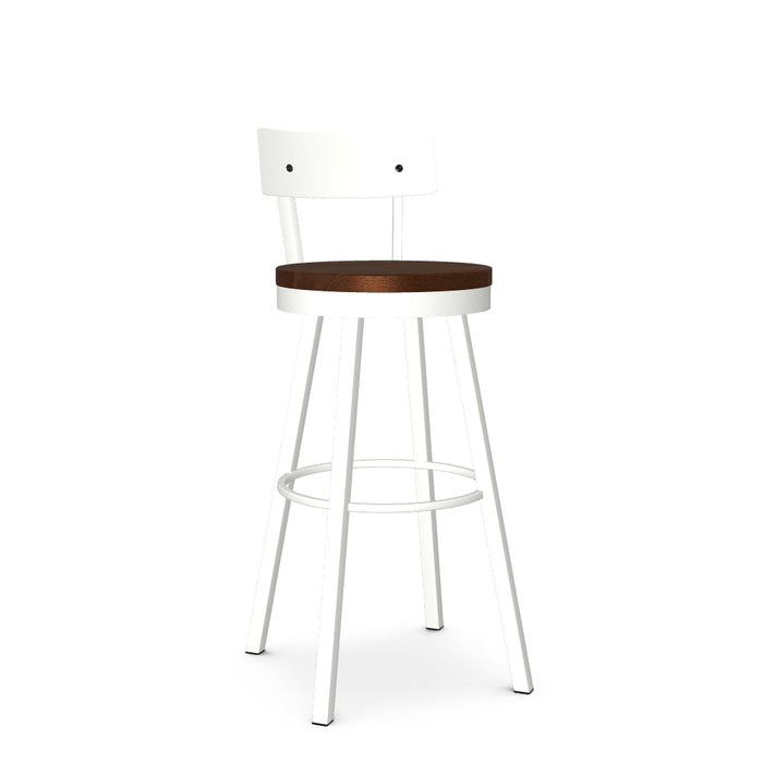 Lauren Swivel Spectator Stool- Wood