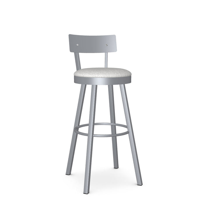 Lauren Swivel Spectator Stool - Upholstered
