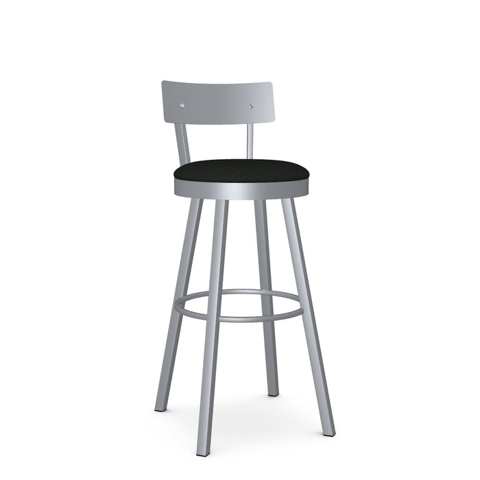 Lauren Swivel Spectator Stool - Upholstered