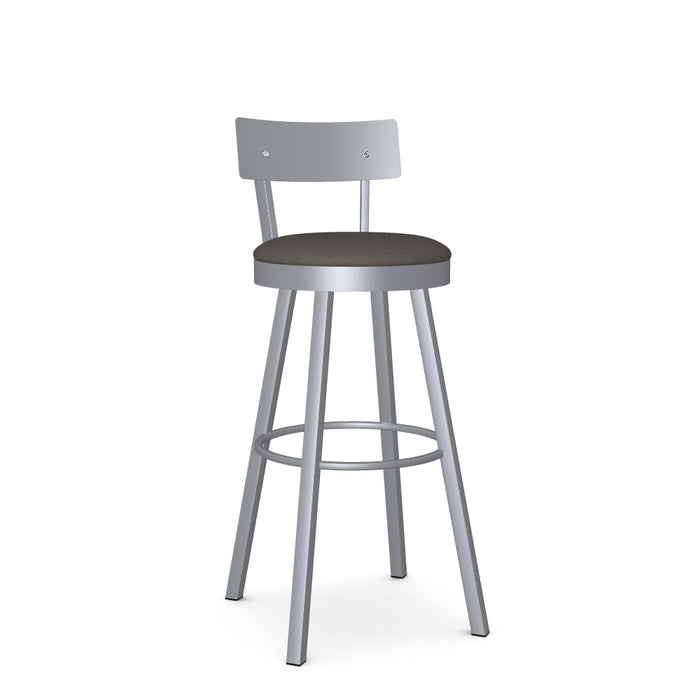 Lauren Swivel Spectator Stool - Upholstered