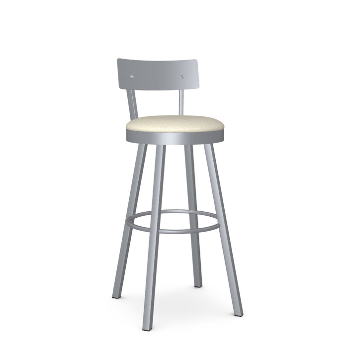 Lauren Swivel Spectator Stool - Upholstered