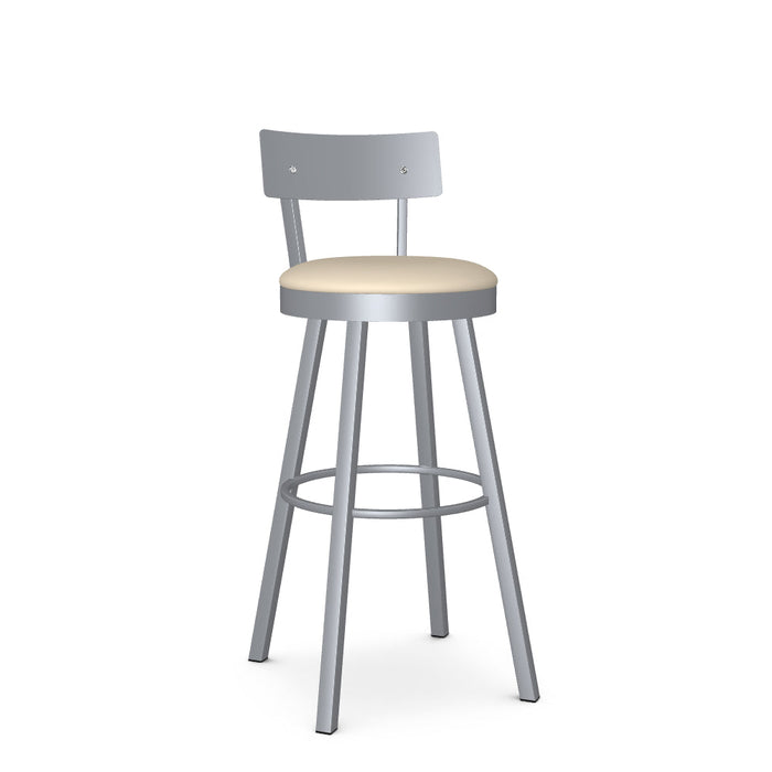 Lauren Swivel Spectator Stool - Upholstered