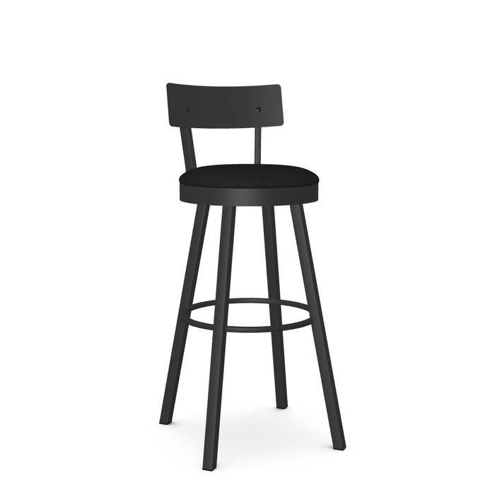 Lauren Swivel Spectator Stool - Upholstered