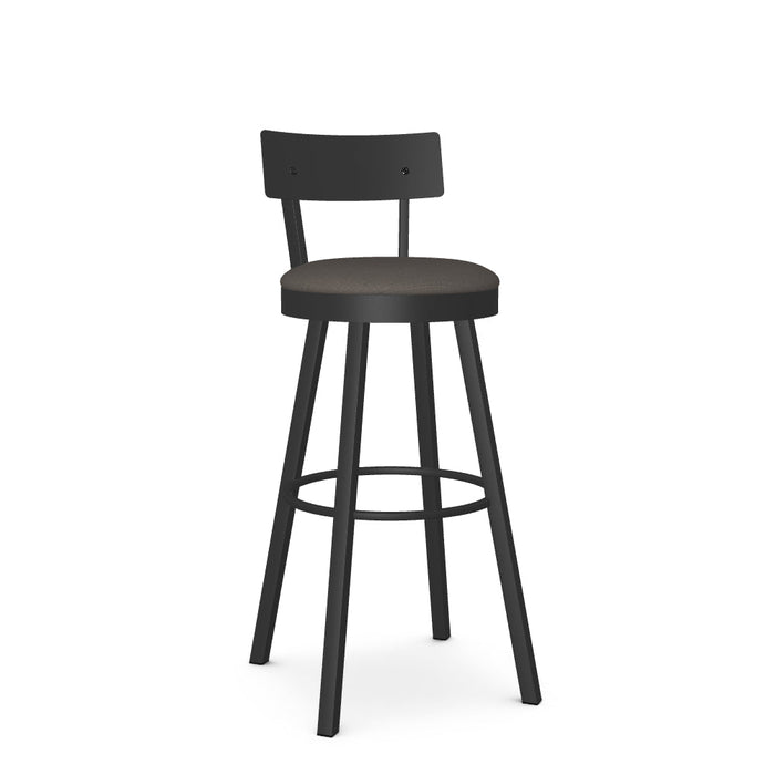 Lauren Swivel Spectator Stool - Upholstered