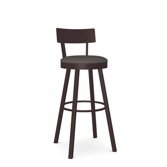 Lauren Swivel Spectator Stool - Upholstered