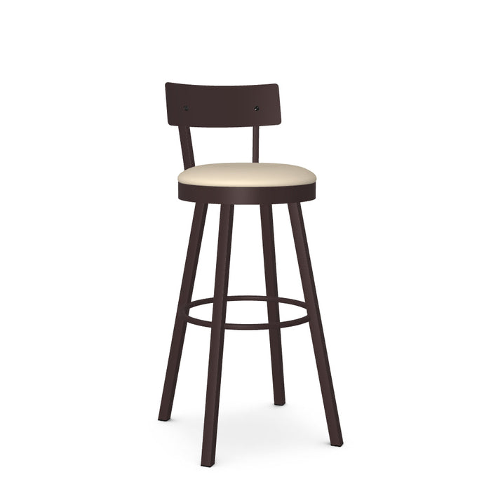 Lauren Swivel Spectator Stool - Upholstered