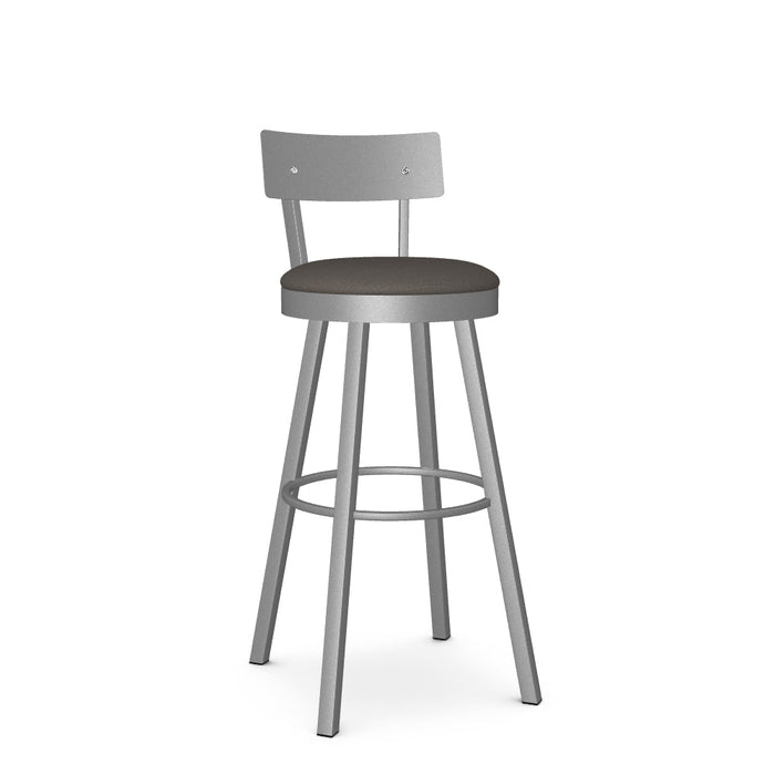 Lauren Swivel Spectator Stool - Upholstered