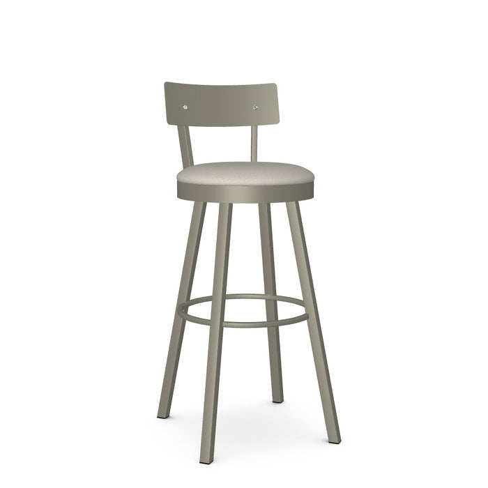 Lauren Swivel Spectator Stool - Upholstered