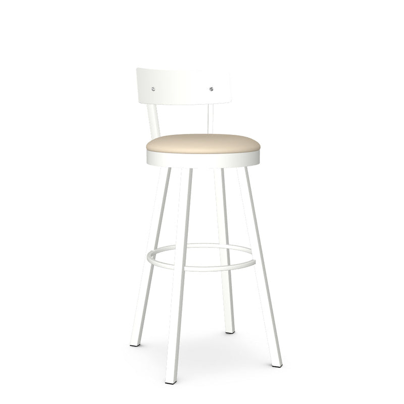 Lauren Swivel Spectator Stool - Upholstered