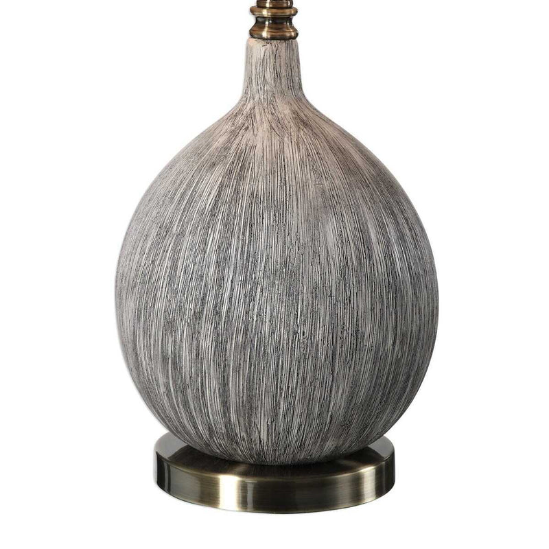 Hedera - Textured Table Lamp - Ivory