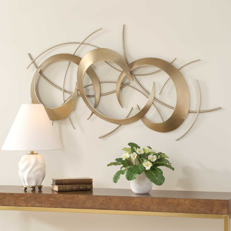 Motivate - Wall Art - Gold / Silver