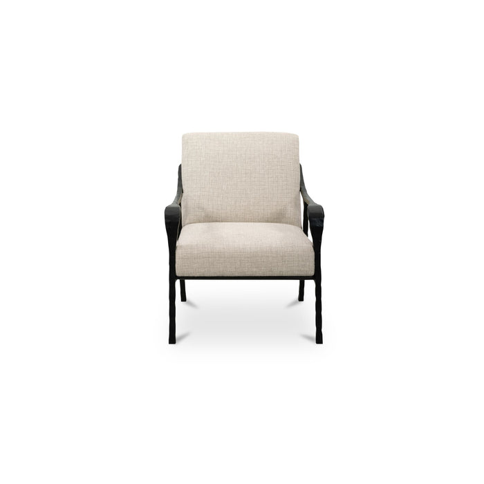 Rowe - Accent Chair - Beige / Black