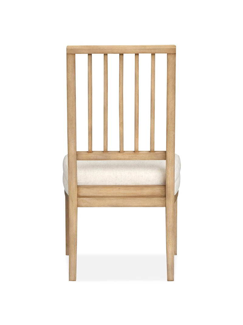 Coventry - Upholstered Side Chair With Solid Wood Back (Set of 2) - Honey Wheat