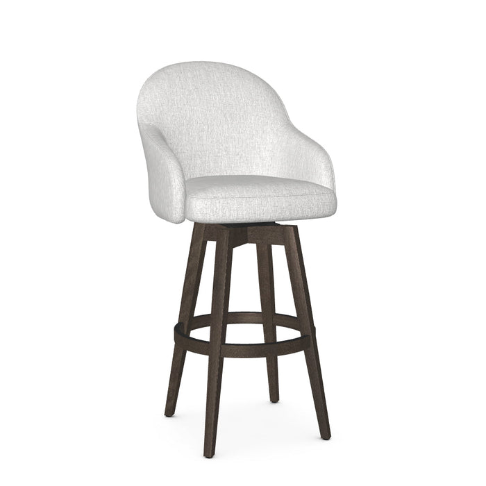 Collin Swivel Bar Stool-Upholstered
