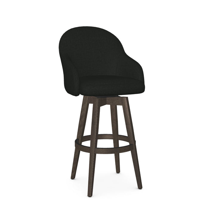 Collin Swivel Bar Stool-Upholstered