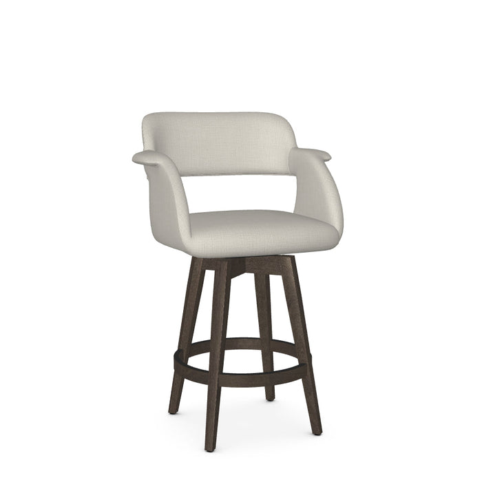 Joshua Swivel Counter Stool-Upholstered