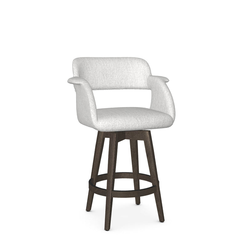 Joshua Swivel Counter Stool-Upholstered