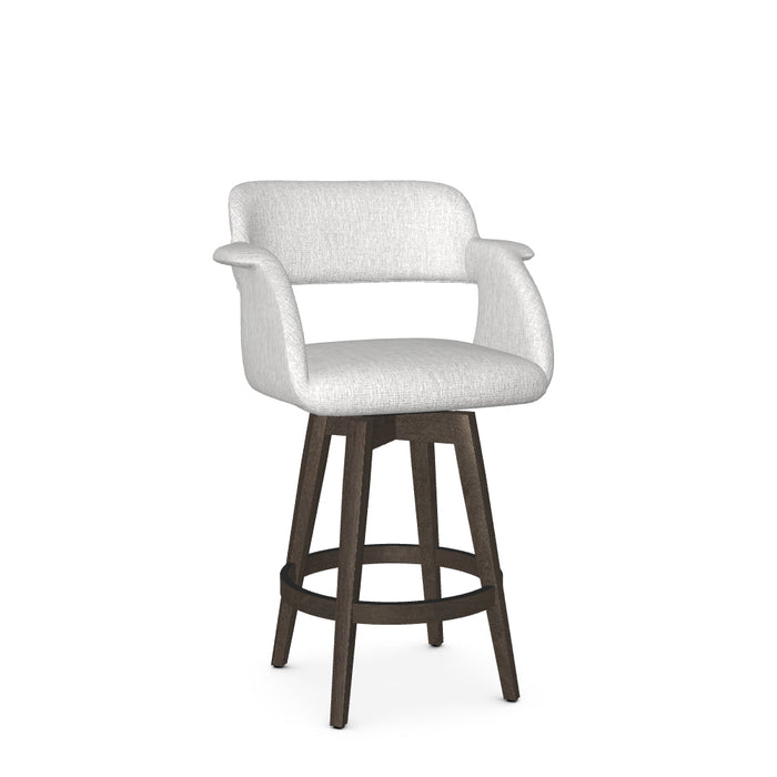 Joshua Swivel Counter Stool-Upholstered