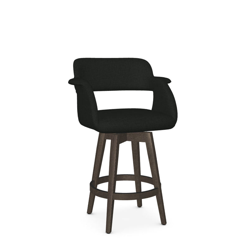 Joshua Swivel Counter Stool-Upholstered
