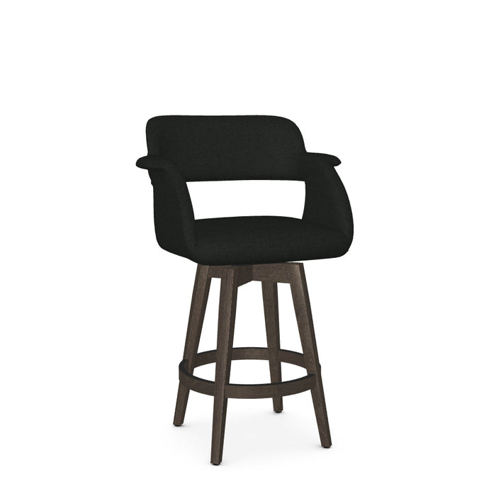 Joshua Swivel Counter Stool-Upholstered