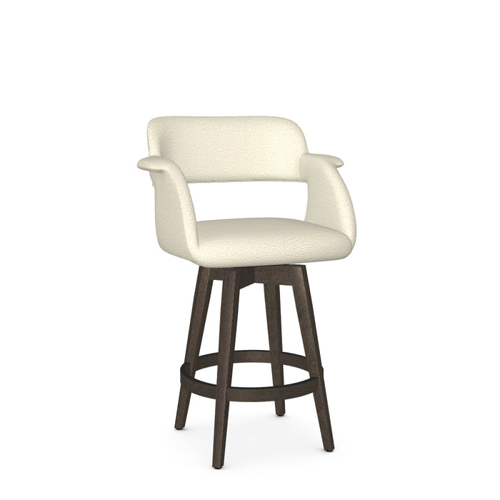 Joshua Swivel Counter Stool-Upholstered