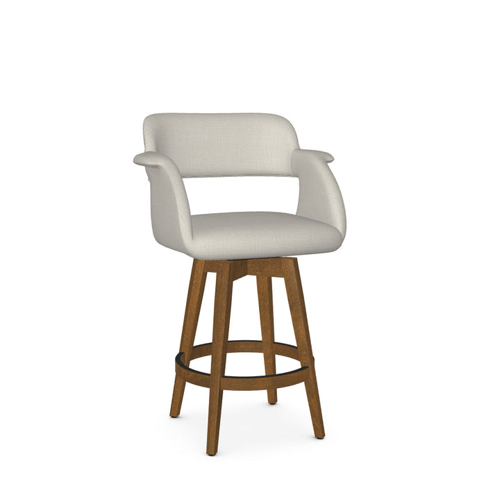 Joshua Swivel Counter Stool-Upholstered