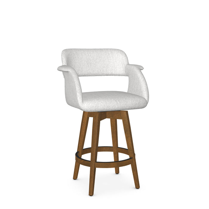 Joshua Swivel Counter Stool-Upholstered