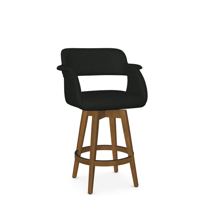 Joshua Swivel Counter Stool-Upholstered