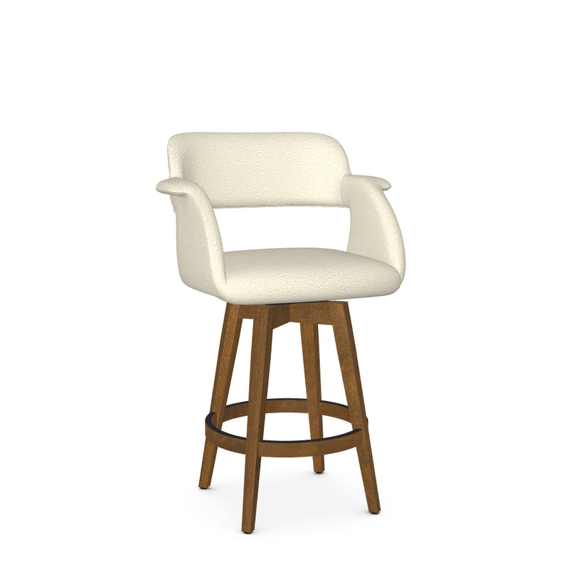 Joshua Swivel Counter Stool-Upholstered
