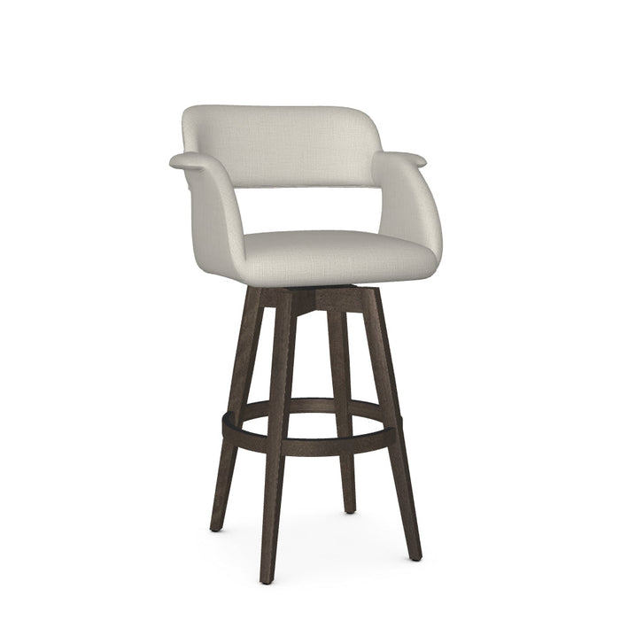 Joshua Swivel Bar Stool-Upholstered