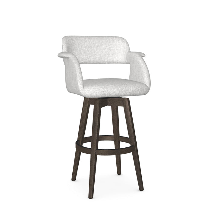 Joshua Swivel Bar Stool-Upholstered