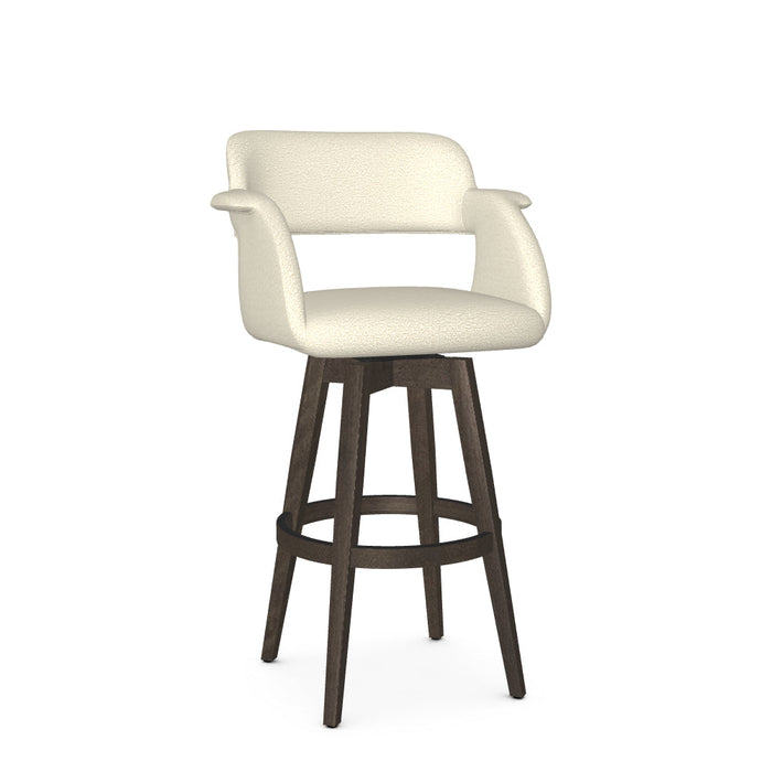 Joshua Swivel Bar Stool-Upholstered