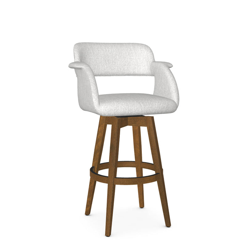 Joshua Swivel Bar Stool-Upholstered