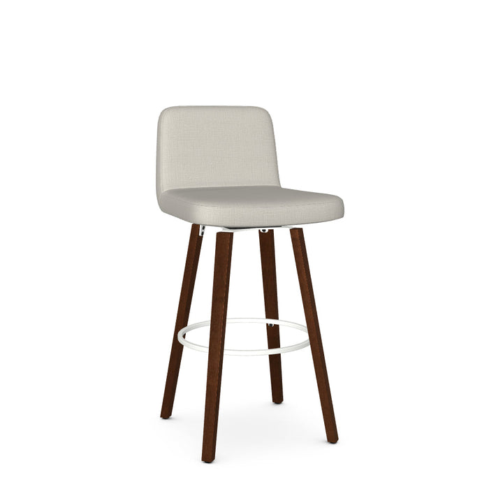 Visconti Swivel Bar Stool-Upholstered