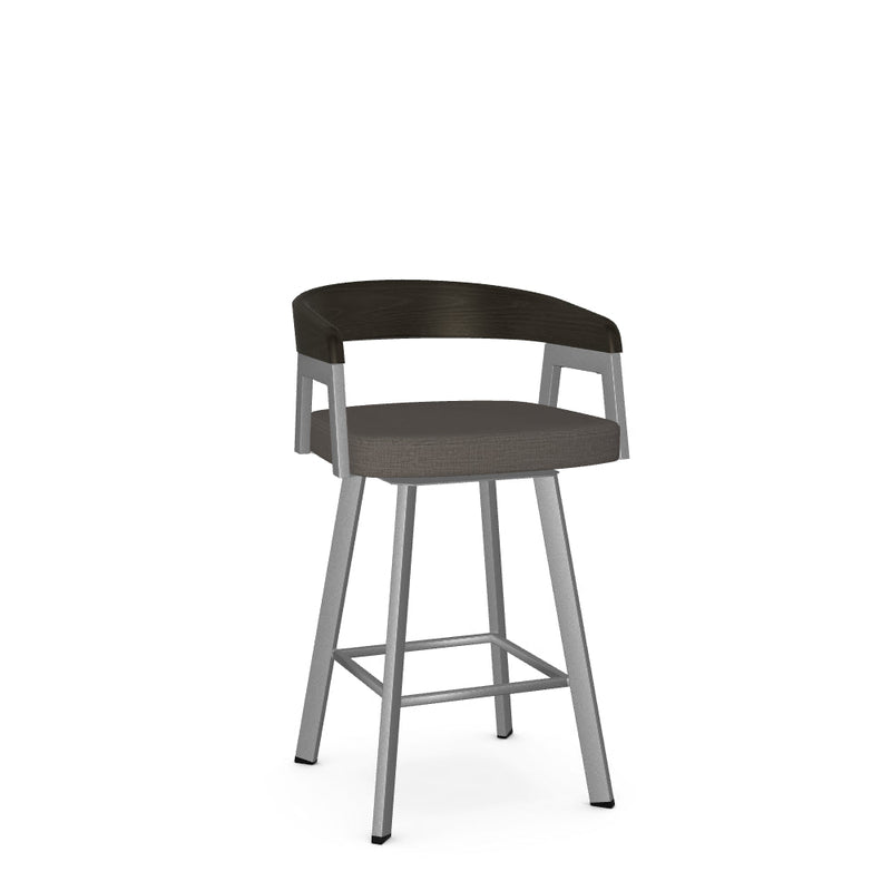 Carmela Swivel Counter Stool-Upholstered