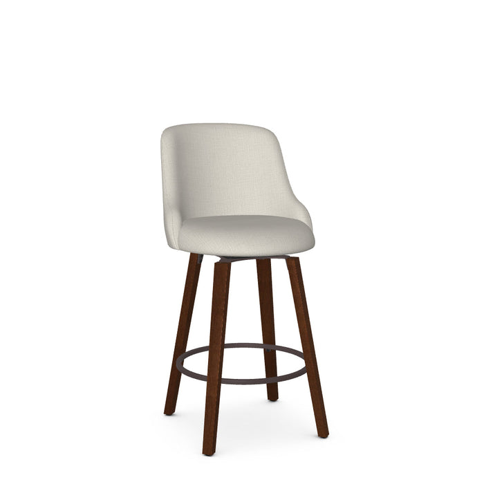 Diaz Swivel Counter Stool-Upholstered