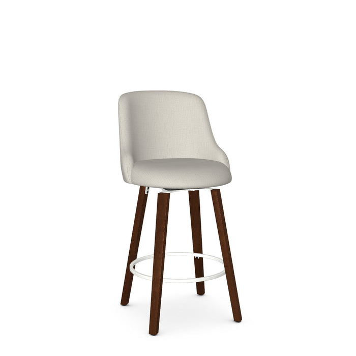 Diaz Swivel Counter Stool-Upholstered