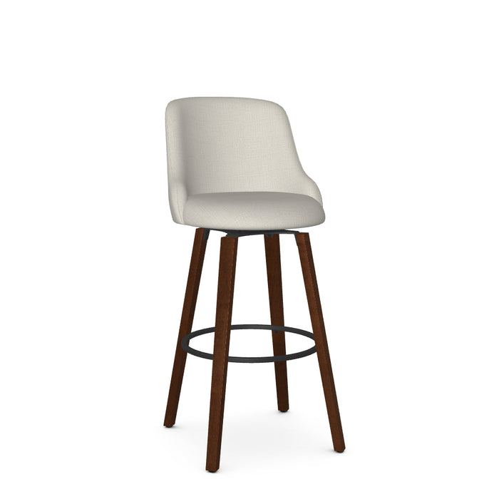 Diaz Swivel Bar Stool-Upholstered