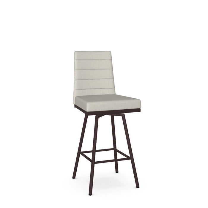 Luna Swivel Counter Stool - Upholstered