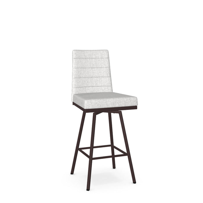Luna Swivel Counter Stool - Upholstered