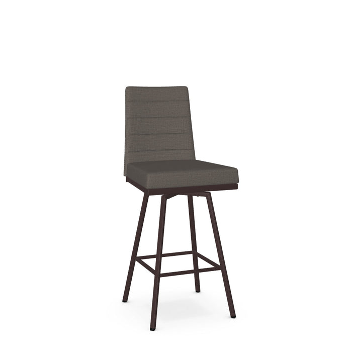 Luna Swivel Counter Stool - Upholstered