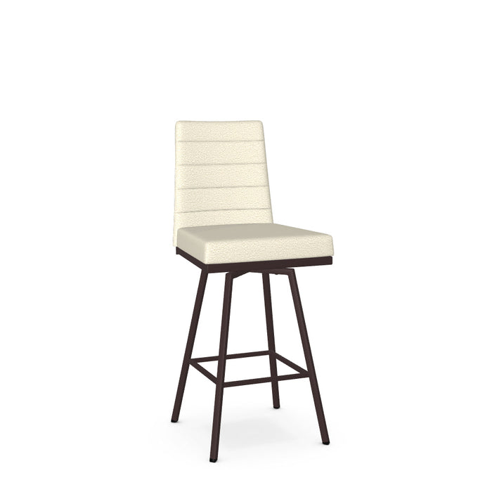 Luna Swivel Counter Stool - Upholstered